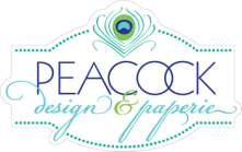Peacock Design & Paperie  - Wedding Invitation Graphic Design Services and Printing, Reading PA